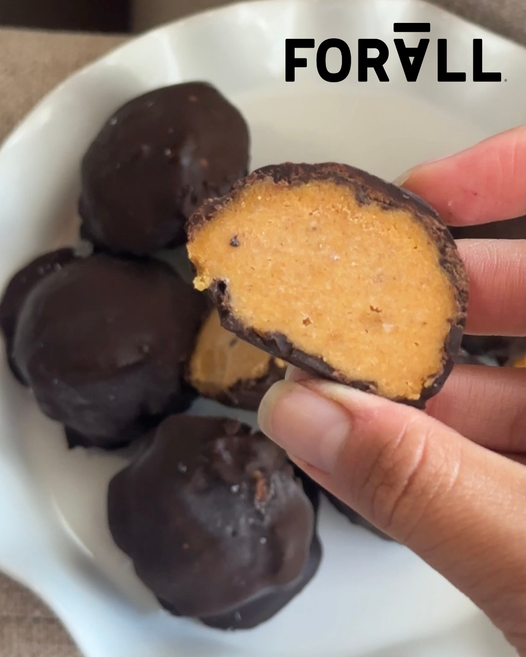 Pumpkin Pie Protein Truffles (8g Protein Each | Refined Sugar Free)