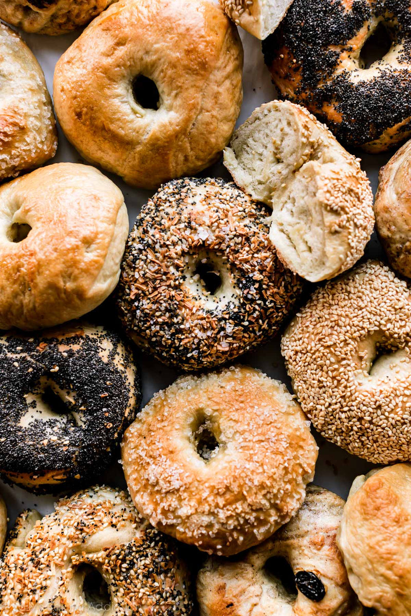 High-Protein Greek Yogurt Bagels