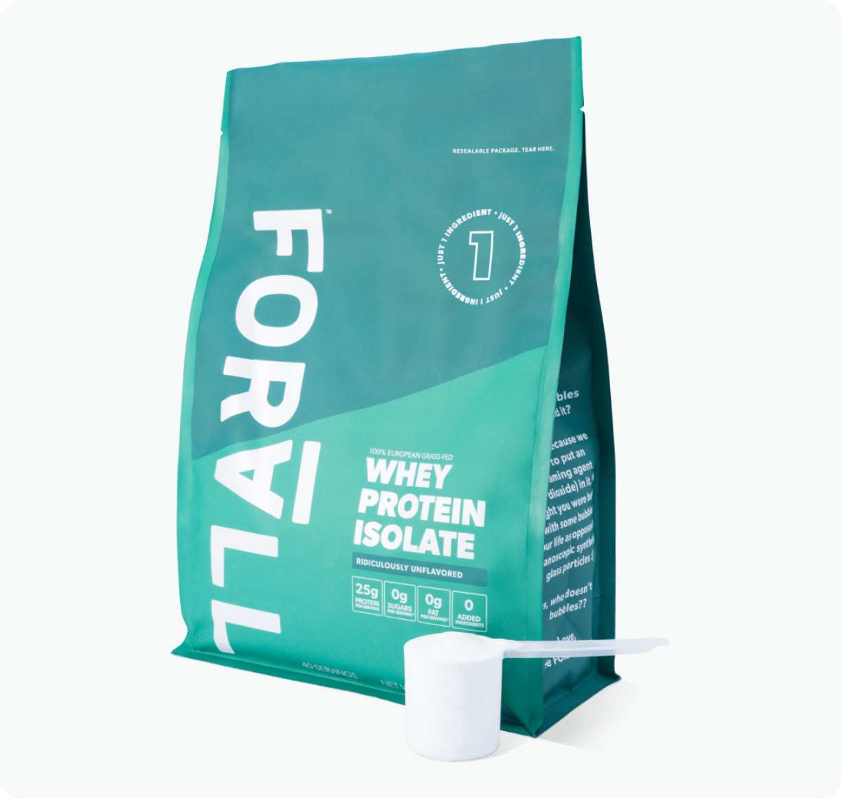 FORALL EUROPEAN GRASS-FED WHEY PROTEIN ISOLATE