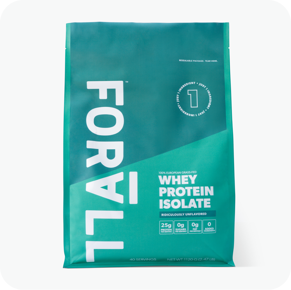 FORALL EUROPEAN GRASS-FED WHEY PROTEIN ISOLATE